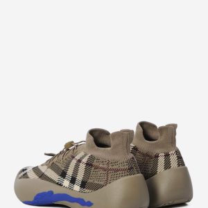 Check knit Neptune sneakers