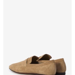 Suede loafers