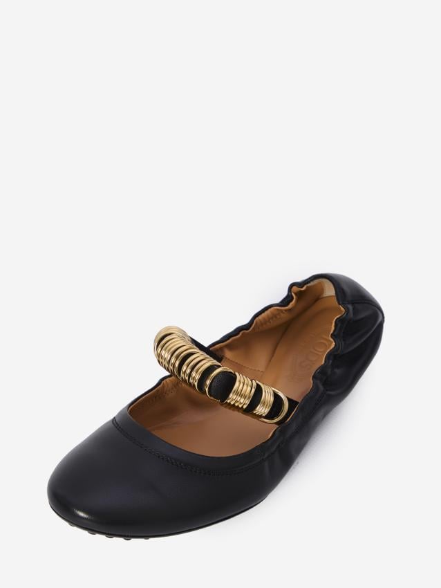 Ballet flats with eyelets - Image 3